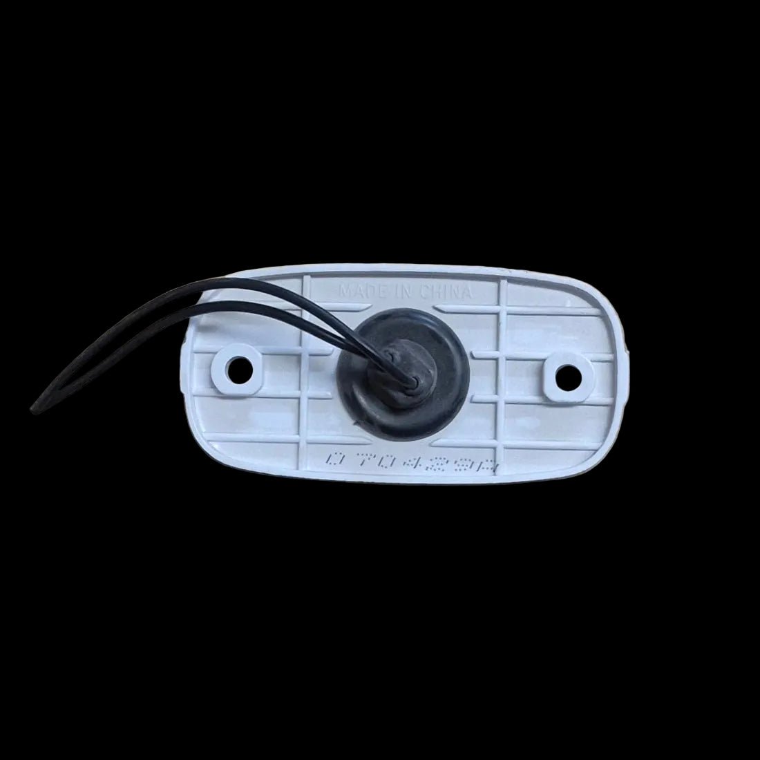 Replacement Base For Side Clearance Lights, White - Young Farts RV Parts
