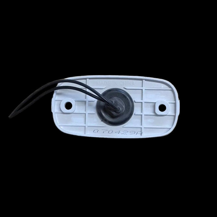 Replacement Base For Side Clearance Lights, White - Young Farts RV Parts