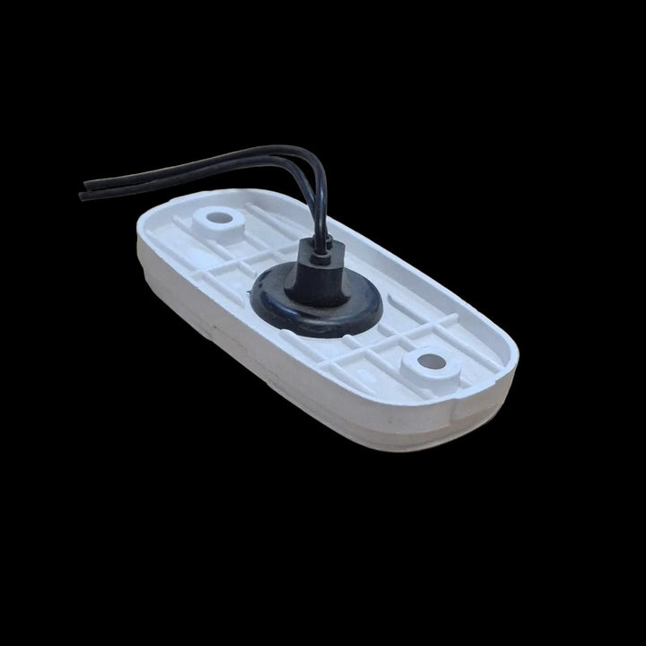 Replacement Base For Side Clearance Lights, White - Young Farts RV Parts