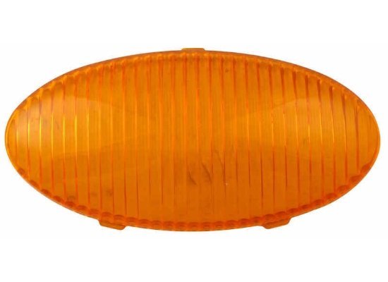 Replacement Lens for Optronics Trailer Clearance Light - Amber - 5-1/2" Long x 2-3/4" Wide - Young Farts RV Parts