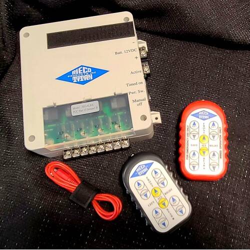 Rieco Titan Camper Jack Power Conversion Kit - With Receiver/ Connector Cable And Remote - 36255 - Young Farts RV Parts