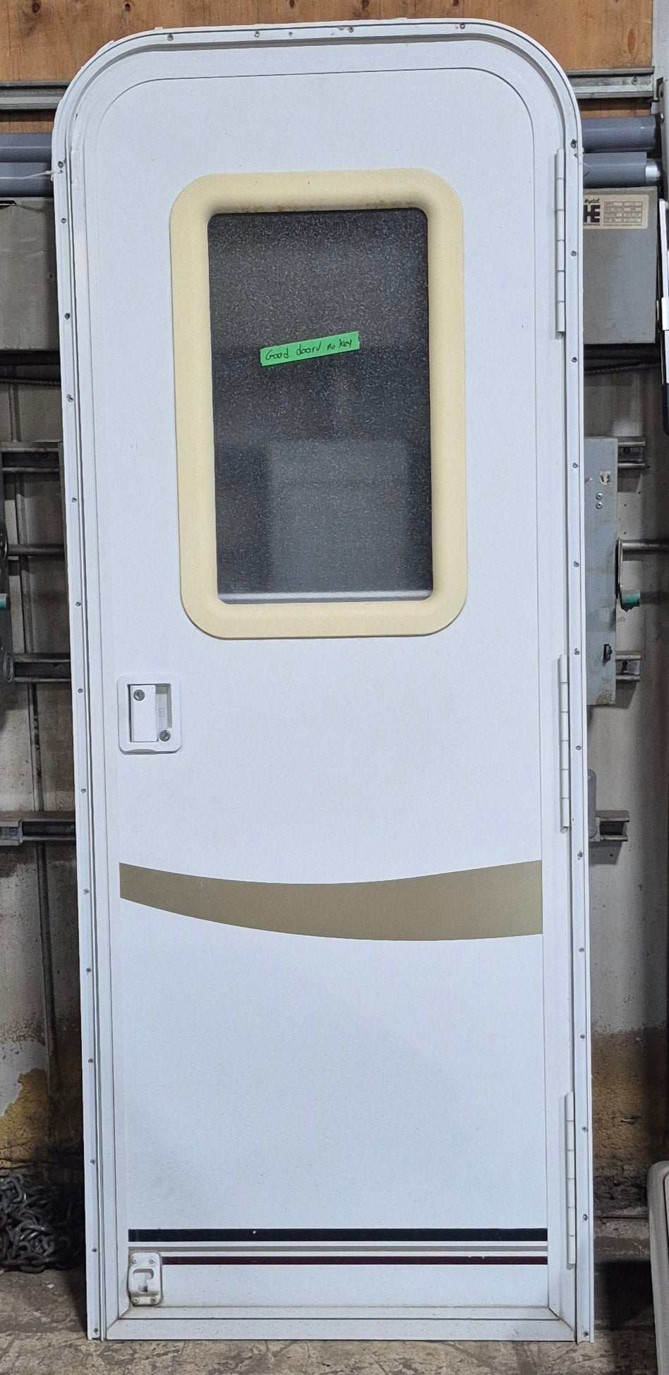 Used RV Radius Entry Door 25 1/2