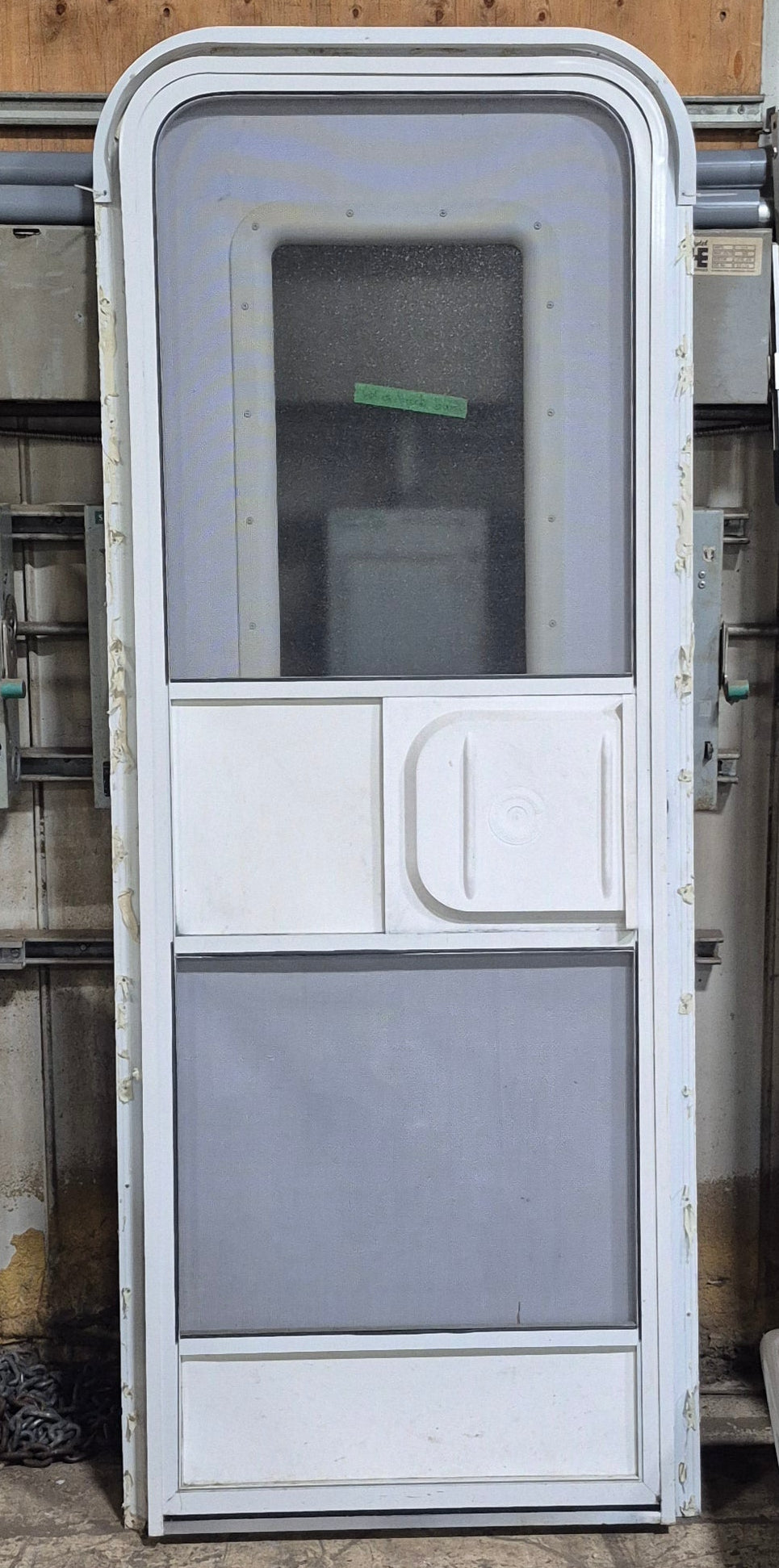 Used RV Radius Entry Door 25 1/2