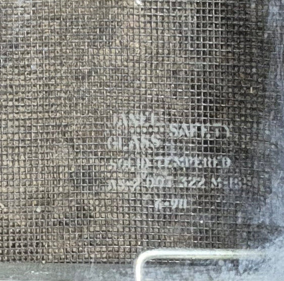 Used Black Radius Opening Window : 35 1/2