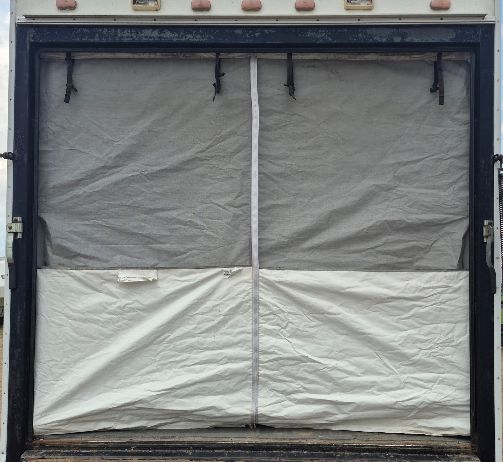 Used Toy Hauler Rear Screen Door - THOR Add-A-Wall