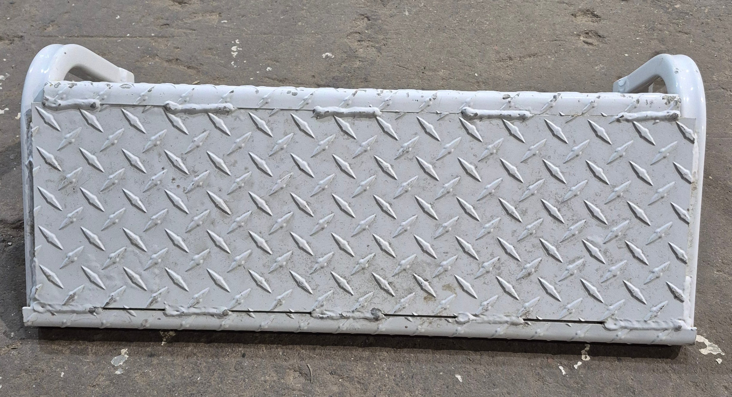 Used Truck Camper Folding Bumper Step - Young Farts RV Parts