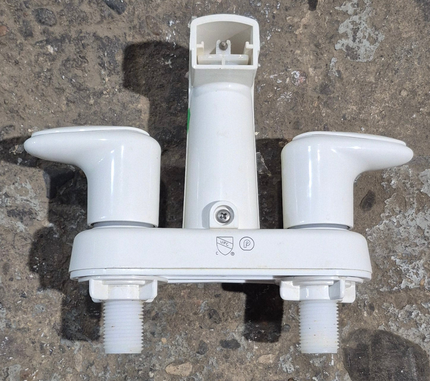 Used 4" Shower Diverter Faucet Bone