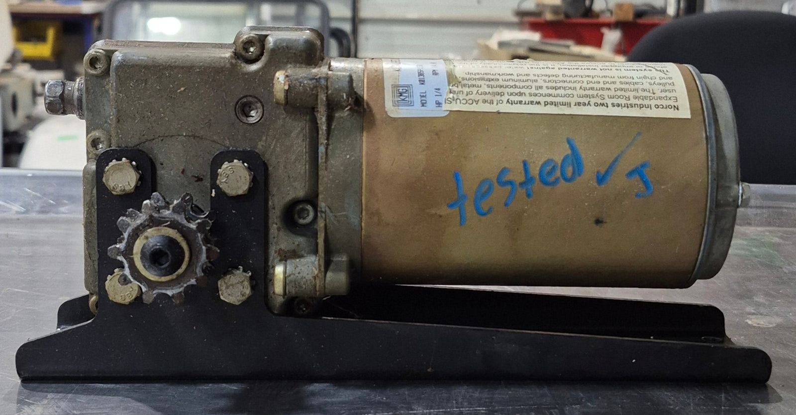 Used Klauber RV Slide Out Motor - K01385A150
