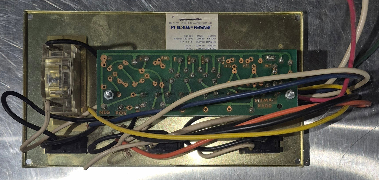 Used Jensen / Wemac, Kustom Koach Branded Control Panel - 8500