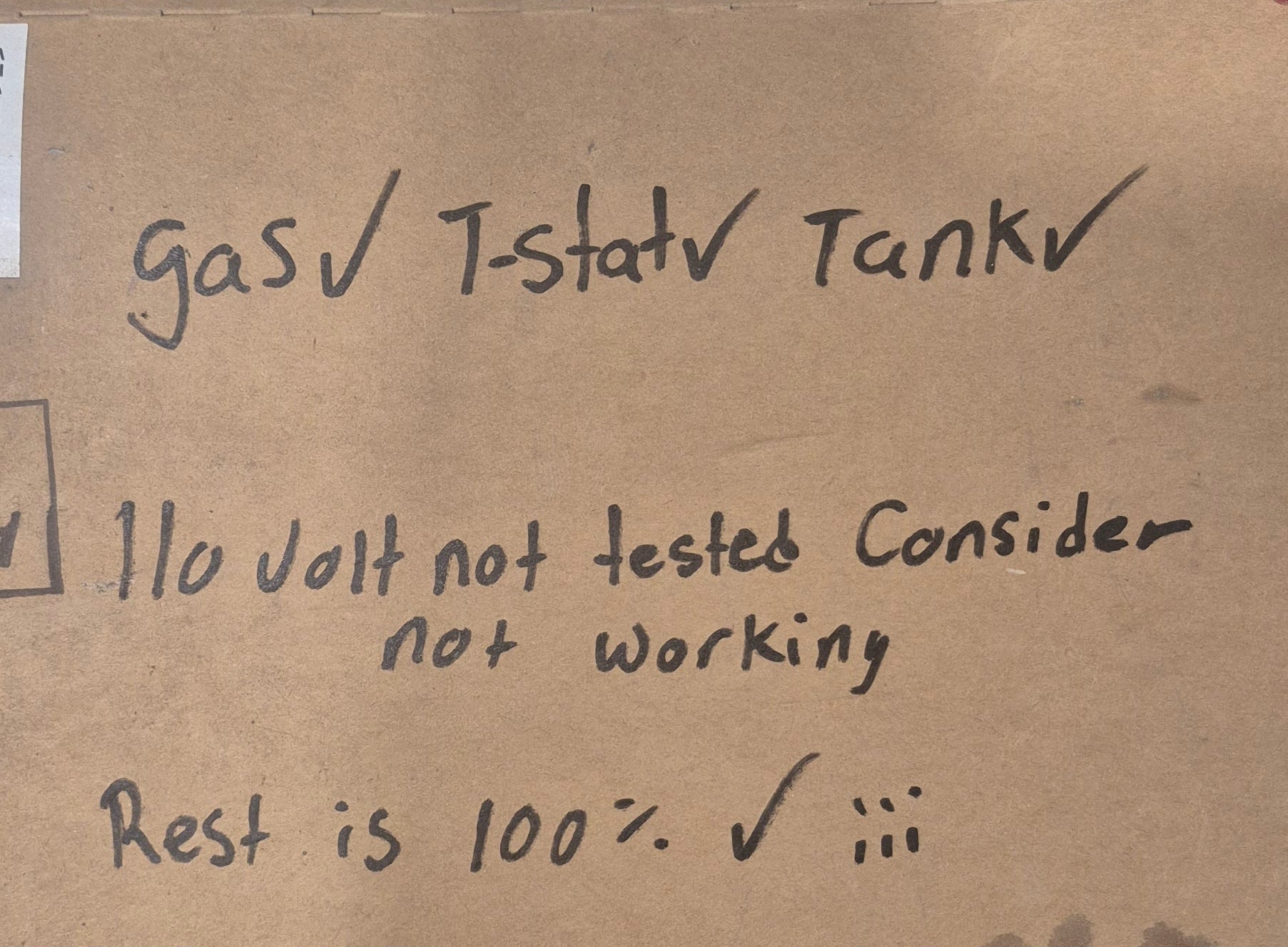 Used Complete Atwood Hot Water Heater, 6 Gal. - GC6AA-9E