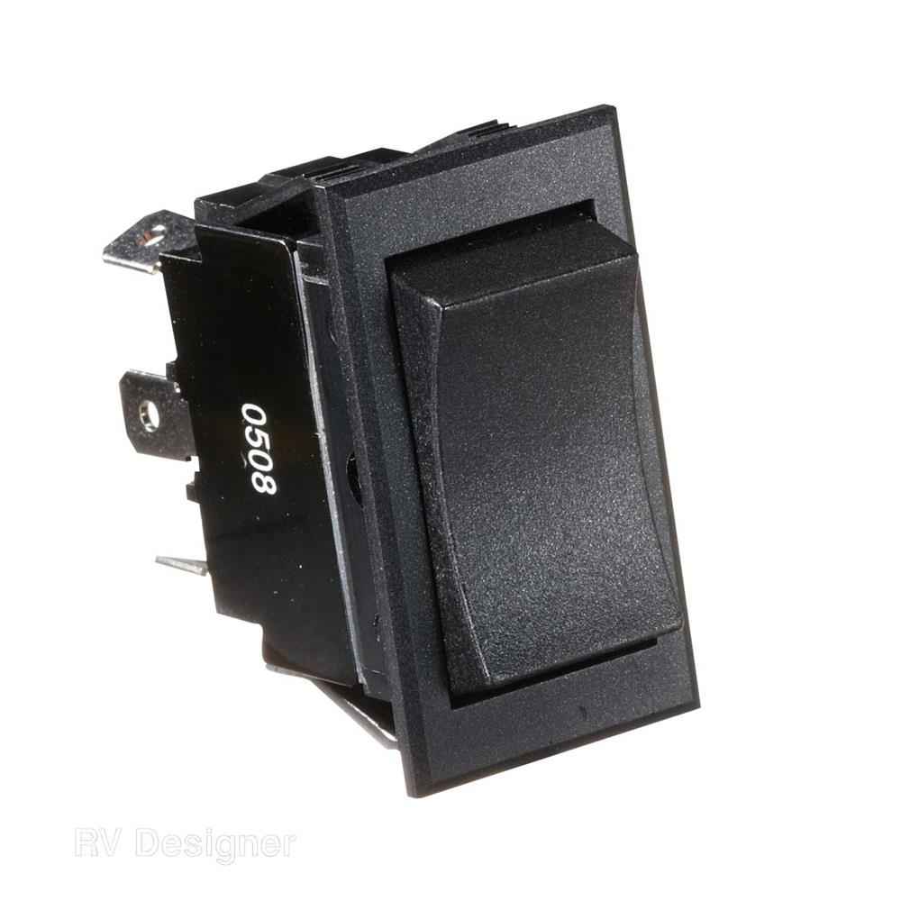 Rocker Switch 20A Momentary On/Off 6 Terminal - Young Farts RV Parts