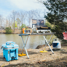 Load image into Gallery viewer, Roll - Up Table Aluminum - Young Farts RV Parts