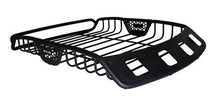 Load image into Gallery viewer, Roof Basket Go Rhino 59047T Safari Rack; 60&quot; x 40&quot; x 6&quot; ; Black Textured Powder Coat Steel With Black Fairings; With 4 Light Mounting Holes For 3&quot; Square Lights - Young Farts RV Parts