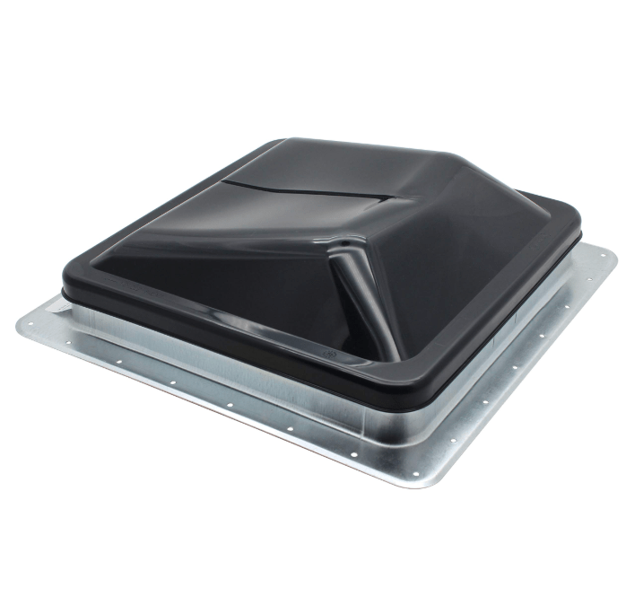 Roof Vent Ventline V2119 - 603 - 00 Powered Opening, 14 - 1/4" x 14 - 1/4", With Screen, With 12 Volt Fan, Polypropylene - Young Farts RV Parts