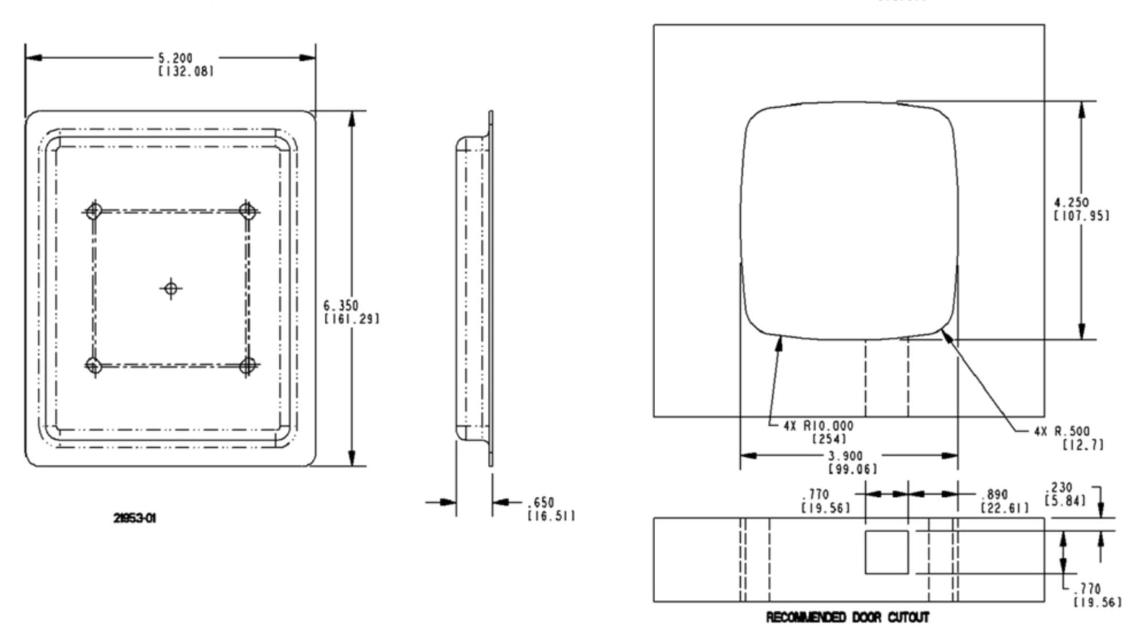 RV Designer T513 Baggage Door Slam Latch - Young Farts RV Parts