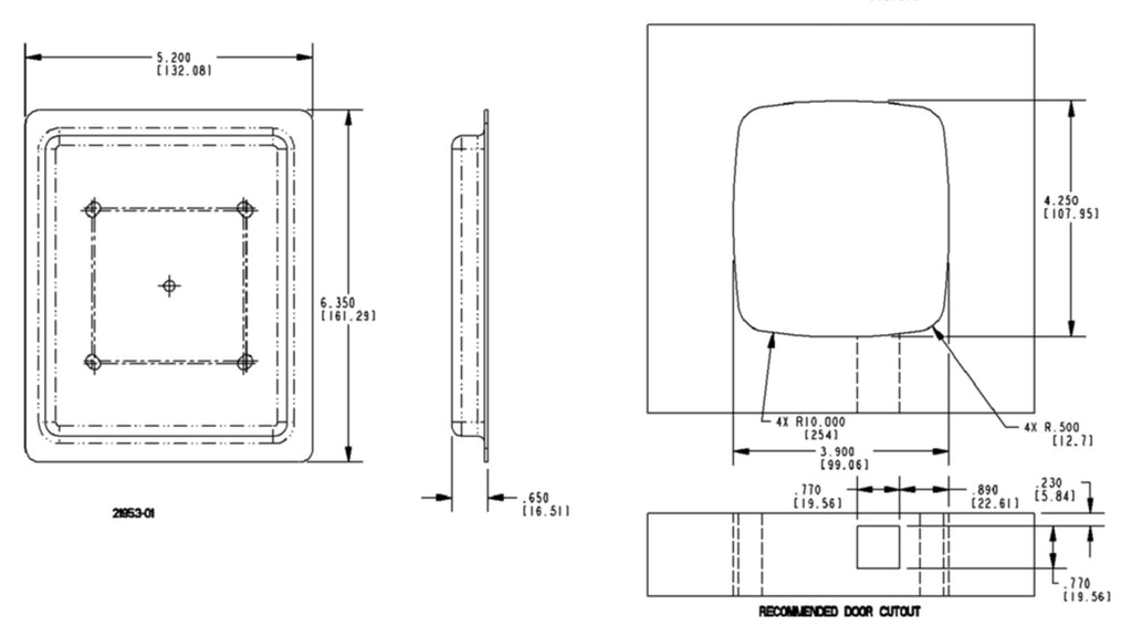 RV Designer T513 Baggage Door Slam Latch - Young Farts RV Parts