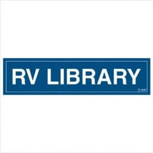 RV LIBRARY SIGN - Young Farts RV Parts