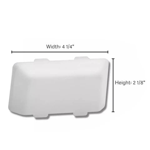 Specialty Recreation SR33101 Porch Light Lens - White