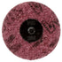 Scotch - Brite Roloc Surface Conditioning Disc - 3" Diameter; Medium; Maroon - 07486 - Young Farts RV Parts