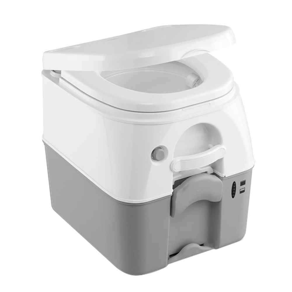 Sealand 975 Portable Toilet w/Mounting Brackets - 5 Gallon - Grey - Young Farts RV Parts