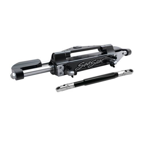 SEASTAR Boat Hydraulic Steering Cylinder - For Front Mount Outboard Tournament Cylinder - HC6845 - Young Farts RV Parts