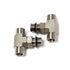 SEASTAR Boat Hydraulic Steering Fitting - 3/8" Tube x - 5 ORB x 3/8" Tube; Set Of 2 - HF6005 - Young Farts RV Parts