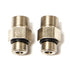 SEASTAR Boat Hydraulic Steering Fitting - 5 ORB x 3/8" Tube; Set Of 2 - HF6009 - Young Farts RV Parts