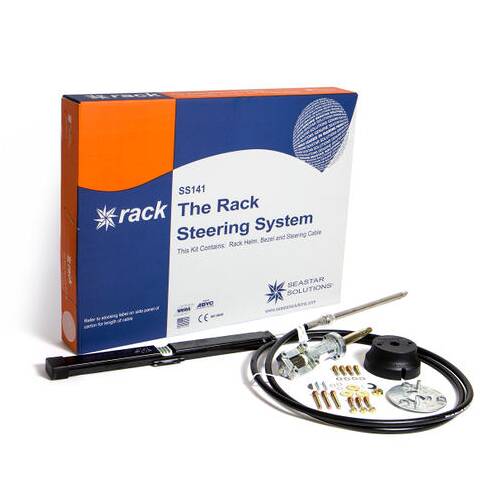 SEASTAR Boat Rack Steering System Mechanical - With 15' Length Steering Cable - SS14115 - Young Farts RV Parts