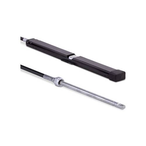 SEASTAR Boat Steering Cable - Rack And Pinion Design; 19' Length; Black - SSCX15419 - Young Farts RV Parts