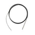 SEASTAR Boat Steering Cable - With Adapter; Rotary Design; 16' Length; Black - SSC6216 - Young Farts RV Parts