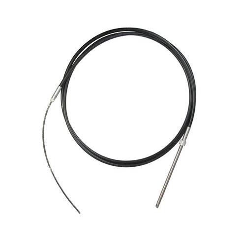 SEASTAR Boat Steering Cable - With Adapter; Rotary Design; 20' Length; Black - SSC6220 - Young Farts RV Parts
