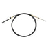 SEASTAR Marine Engine Control Cable; 11' Length; Black; Stainless Steel - CCX17911 - Young Farts RV Parts