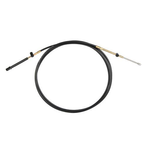 SEASTAR Marine Engine Control Cable; 14' Length; Black; Stainless Steel - CCX17914 - Young Farts RV Parts