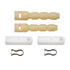 SEASTAR Marine Engine Control Cable Adapter; Brown/ White - CA27320P - Young Farts RV Parts