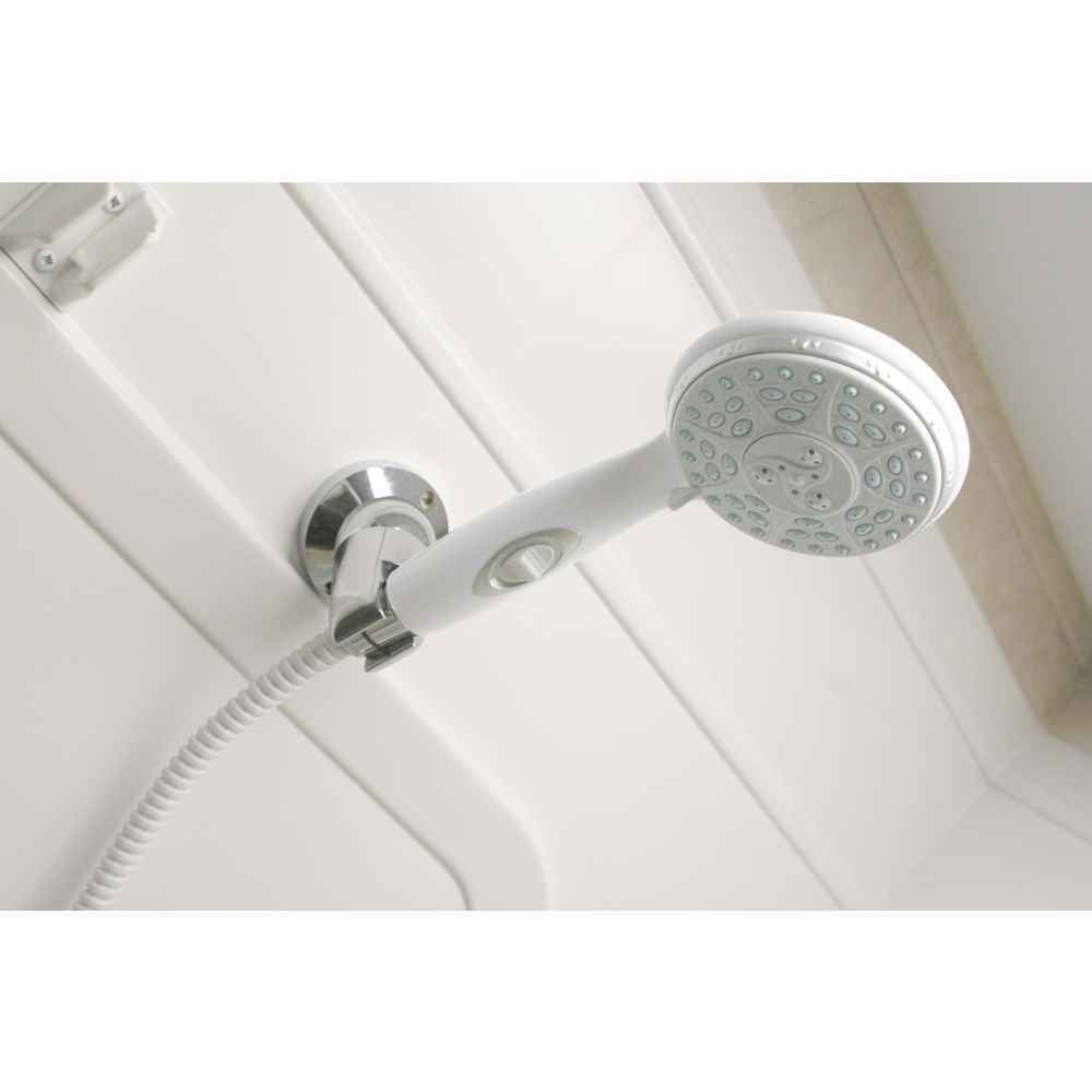 Shower Head Kit with On/Off Switch and 60