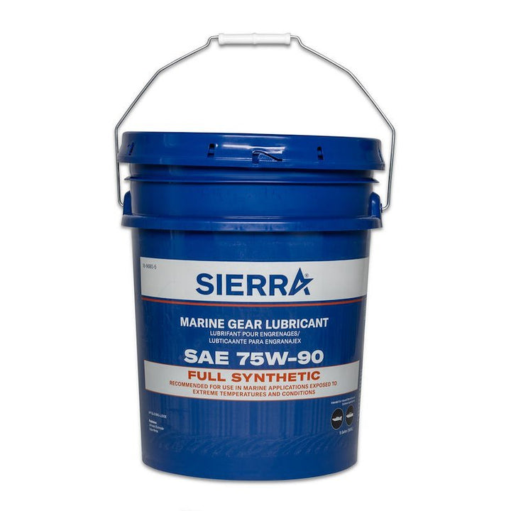 Sierra Marine 1896805 Gear Oil - 5 Gallon Pail; 75W - 90; Synthetic - Young Farts RV Parts