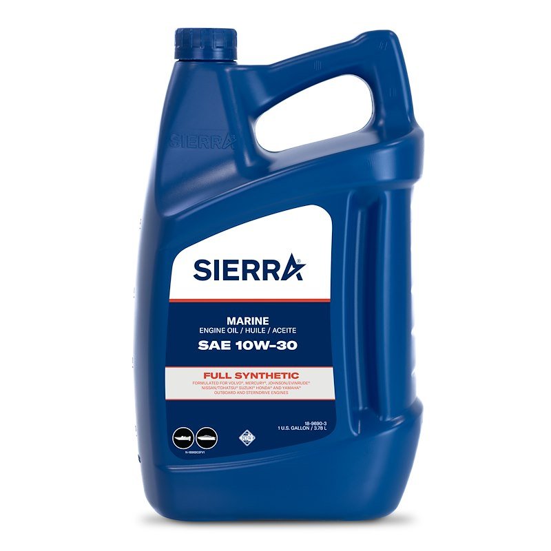 Sierra Marine 1896903 Engine Oil - SAE 10W - 30 - Synthetic 4 - Stroke; 1 Gallon Jug - Young Farts RV Parts