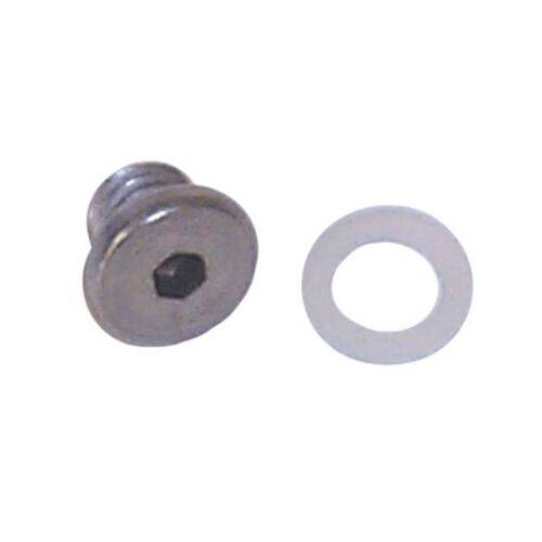 Sierra Marine Boat Drain Plug - Threaded; Steel; Allan Head - 184255 - Young Farts RV Parts