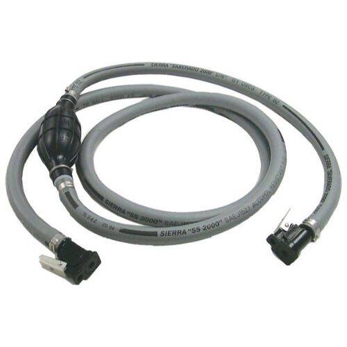 Sierra Marine Boat Fuel Line - With EPA Primer Bulb/ Fuel Connector - 188009EP2 - Young Farts RV Parts