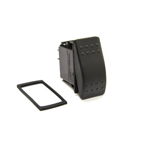 Sierra Marine Contura II Momentary Rocker Switch; 12 Volt; 20 Amp - Black - RK19410 - 1 - Young Farts RV Parts