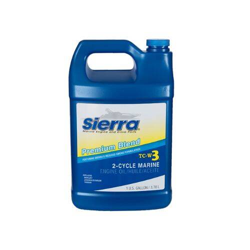 Sierra Marine Engine Oil - Premium Blend 2 - Cycle; 1 Gallon Jug - 1895003 - Young Farts RV Parts