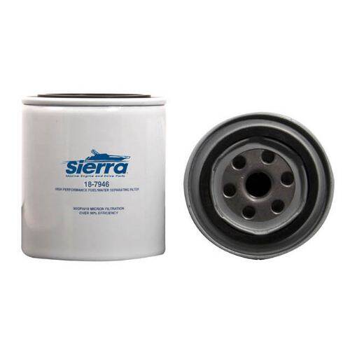 Sierra Marine Fuel Water Separator Filter - 10 Micron Element; 4.3" Height - 187946 - Young Farts RV Parts