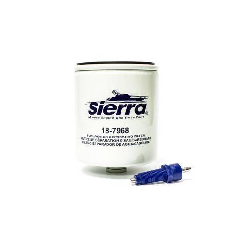 Sierra Marine Fuel Water Separator Filter - 10 Micron Element; 90 GPH - 187968 - Young Farts RV Parts