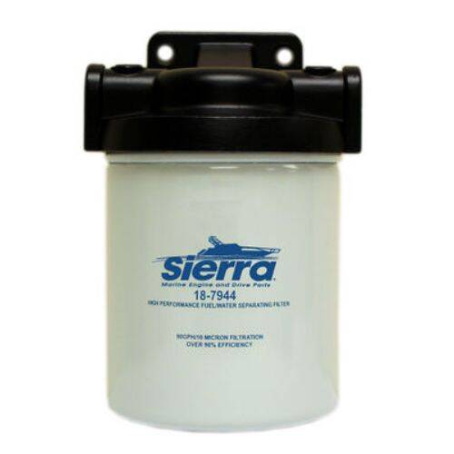 Sierra Marine Fuel Water Separator Filter - 10 Micron Element; Short Filter - 1879831 - Young Farts RV Parts