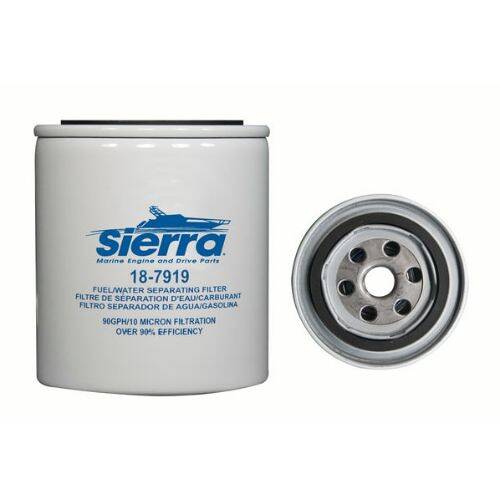 Sierra Marine Fuel Water Separator Filter - 10 Micron Element; Tall Filter - 187919 - Young Farts RV Parts