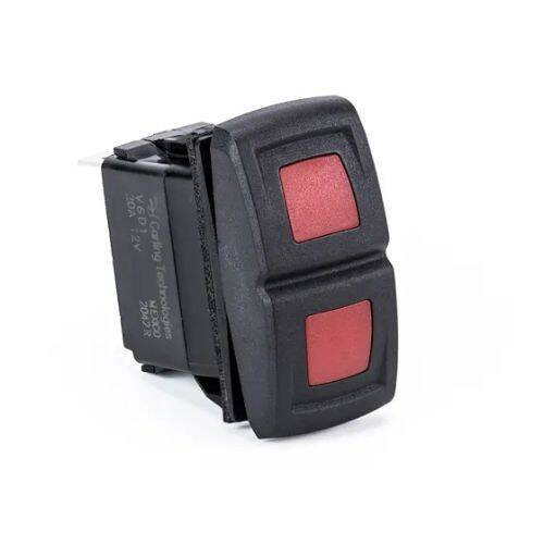 Sierra Marine Multi Purpose Switch - Contura XIV; Red LED illuminated - RK19050 - Young Farts RV Parts