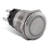 Sierra Marine Push Button Switch - Momentary On/ Off Switch; Green Halo - AV10060G - Young Farts RV Parts