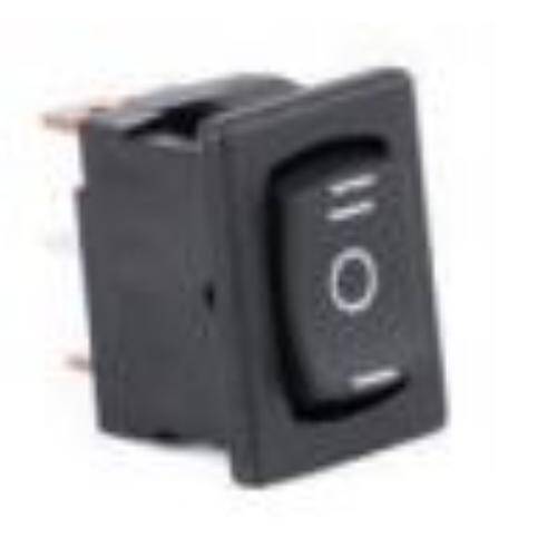 Sierra Marine Rocker Switch; 12 Amp At 125 Volt AC/10 Amp At 250 Volt AC - Black - RK40870 - Young Farts RV Parts