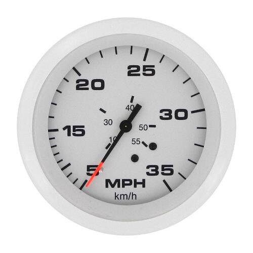 Sierra Marine Speedometer - Arctic Series; Aftermarket; 3