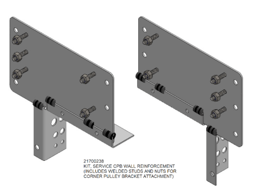 Slide Out Corner Pulley Assembly - Young Farts RV Parts